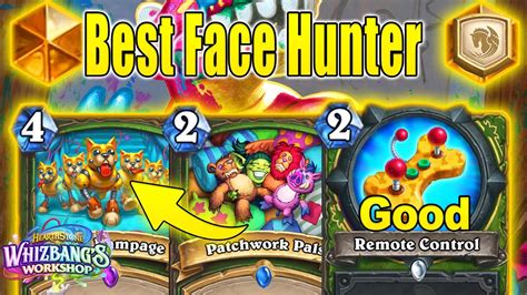 best face hunter deck hearthstone.